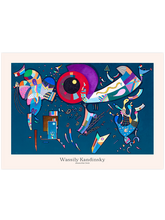 Kandinsky Around the Circle - Art Print